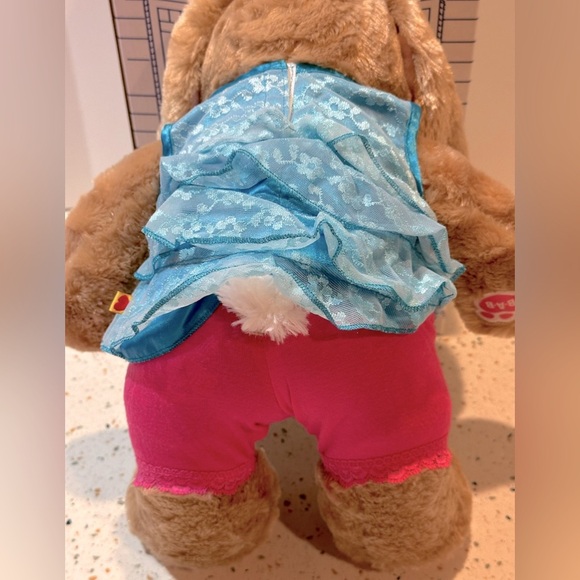 Build-A-Bear Blue Lace Top and Pink Leggings, Plush‎ NOT Included - Picture 10 of 10